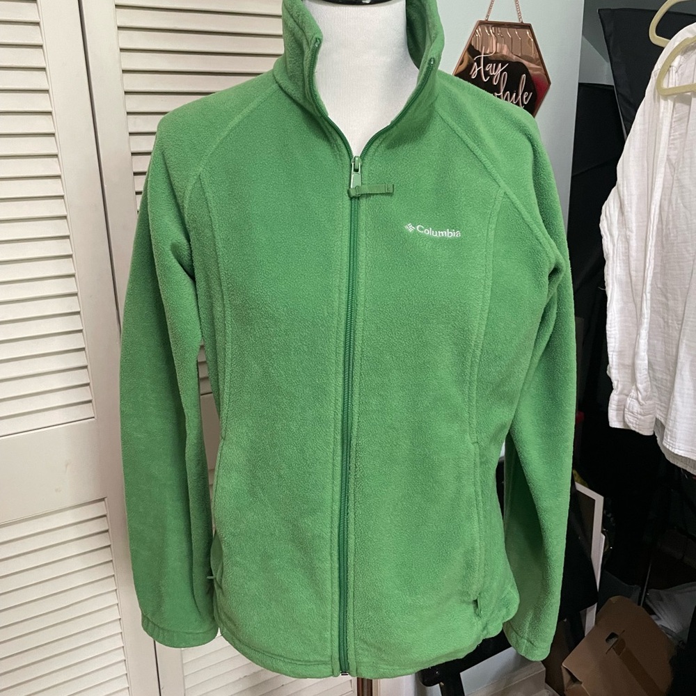 Columbia Women’s Green Fleece Jacket